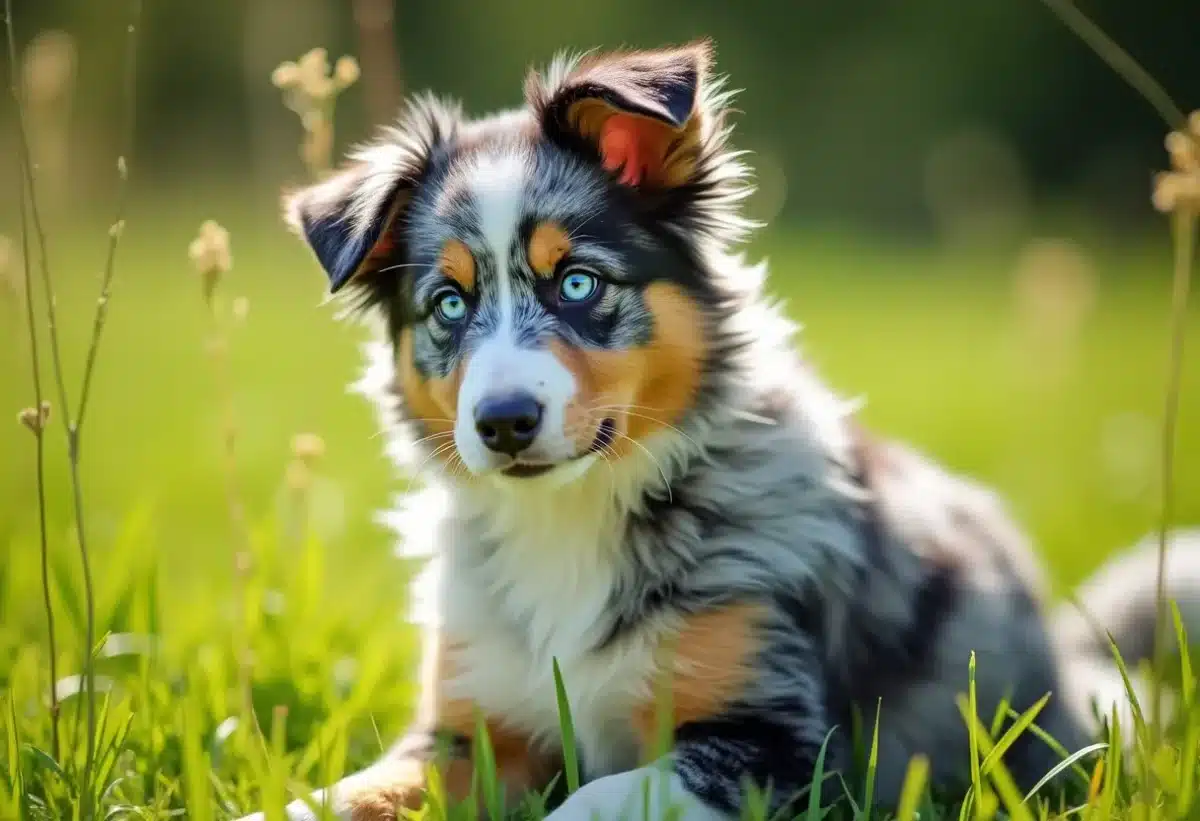 Découvrir le berger australien bleu merle : un chien aux couleurs uniques