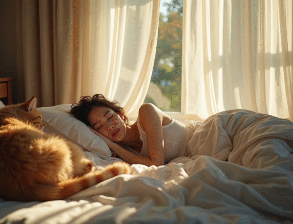 Chat : comment habituer à ne plus dormir avec moi ?