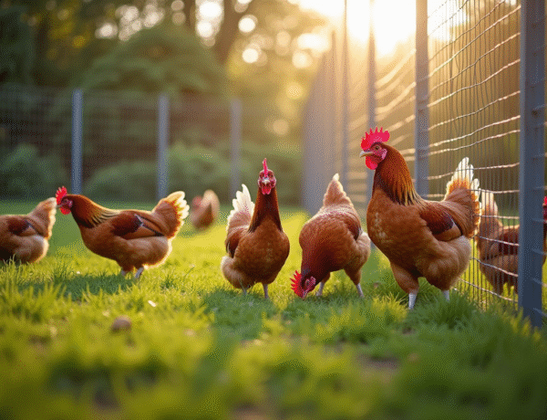 Grillage pour poules : comparer les options pour une protection optimale