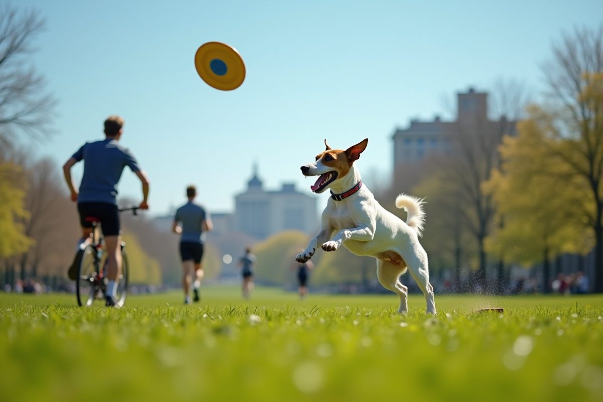 chien actif