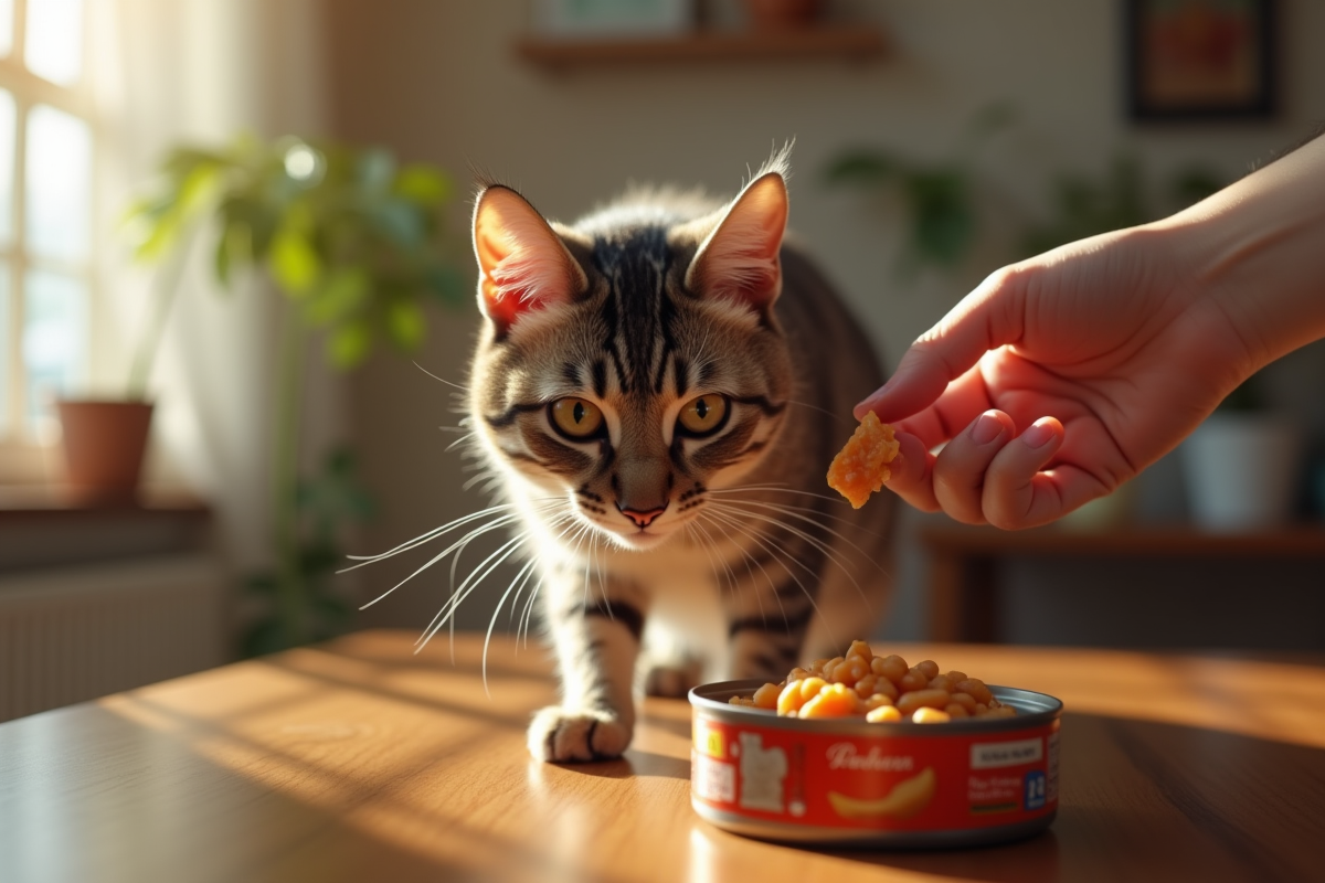 chat  alimentation